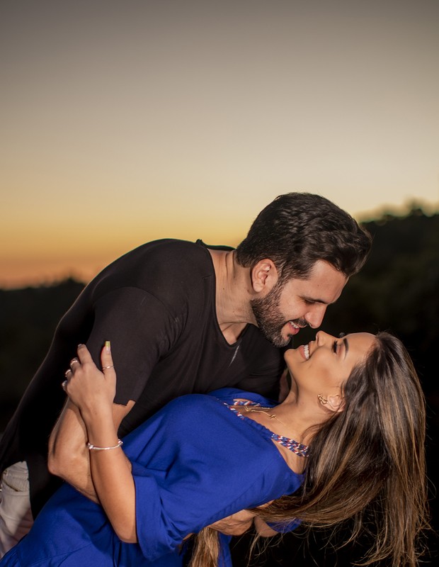 Ivy Moraes e Rogério Fernandes estavam separados desde agosto de 2019, mas reataram casamento após BBB (Foto: Rodolfo Santos)