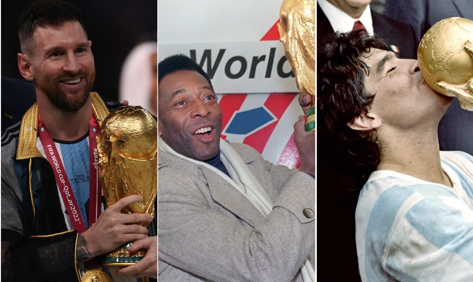Messi, Pelé e Maradona: quem é o maior da história?