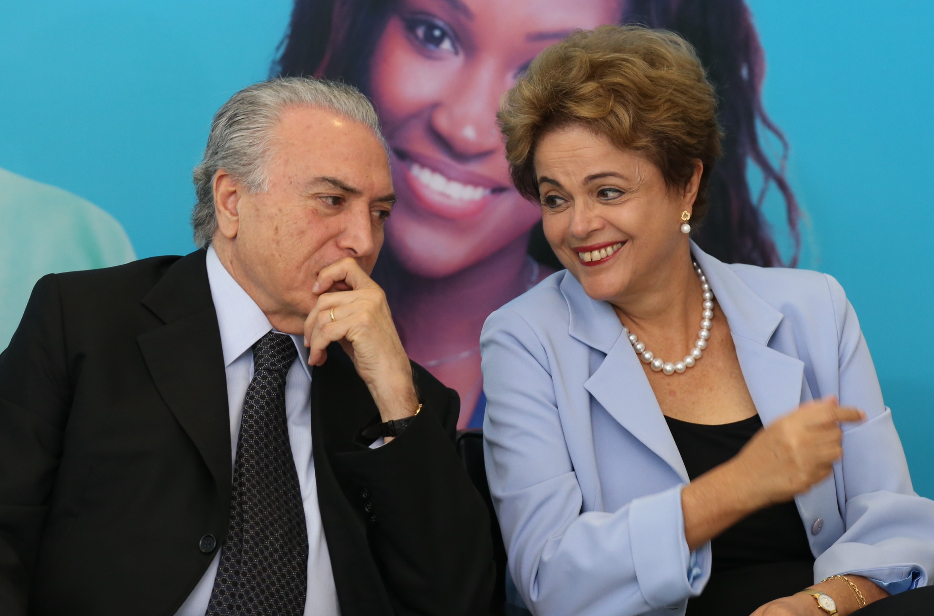 Vice-presidente Michel Temer e presidente Dilma Rousseff (Foto: Lula Marques/ Agência PT)