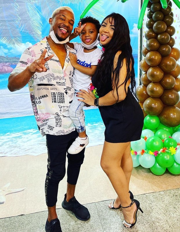 MC Du Black, Pedro Guilherme e Beatriz Assumpção (Foto: Reprodução/Instagram)
