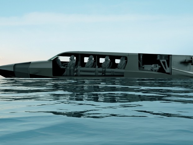 Submarino Vecta  (Foto: divulgaçãi)