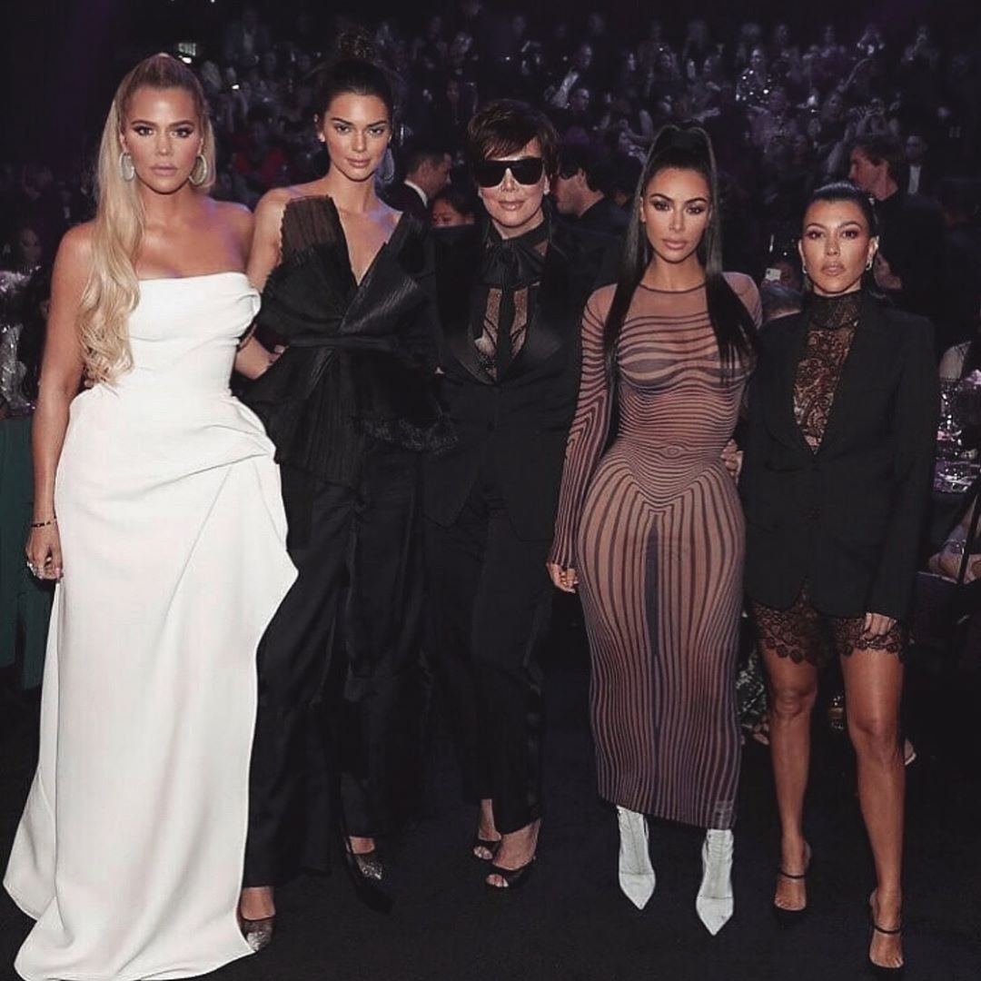 Kardashians no Grammy (Foto: reprodução Instagram)