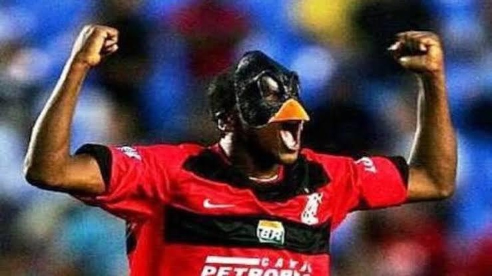 Renato Abreu fez 73 gols em 271 partidas pelo Flamengo &mdash; Foto: Reprodu&ccedil;&atilde;o