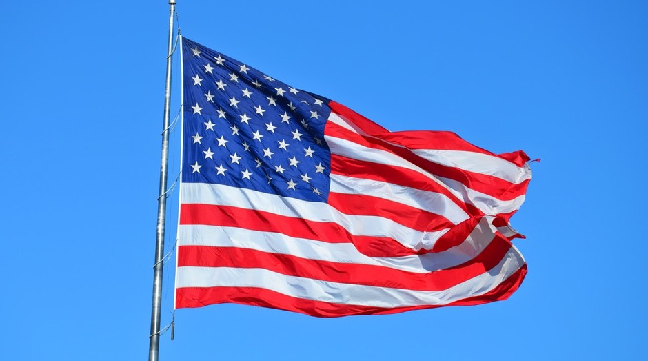 Bandeira dos Estados Unidos (EUA) (Foto: Pexels)