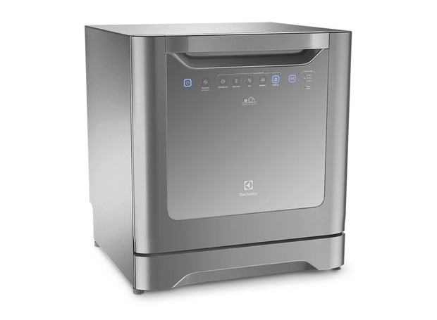 Lava-louça Electrolux LE08S 8 Serviços é compacta e pode economizar até 85% de água em uma lavagem, segundo o fabricante (Foto: Reprodução / Shoptime)