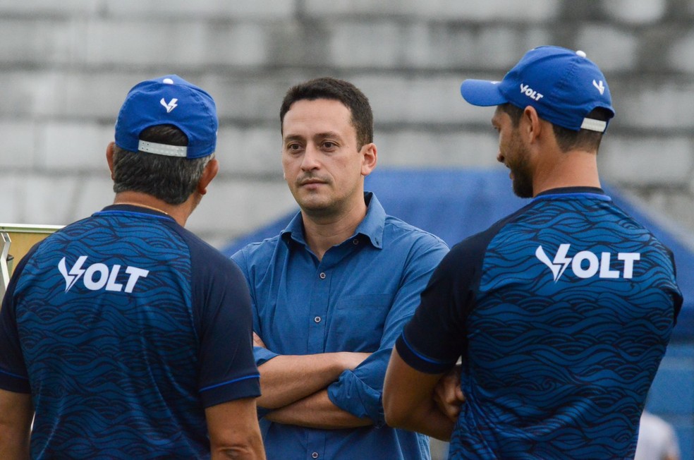 Ítalo Rodrigues, executivo de futebol do CSA' — Foto: Augusto Oliveira/Ascom CSA