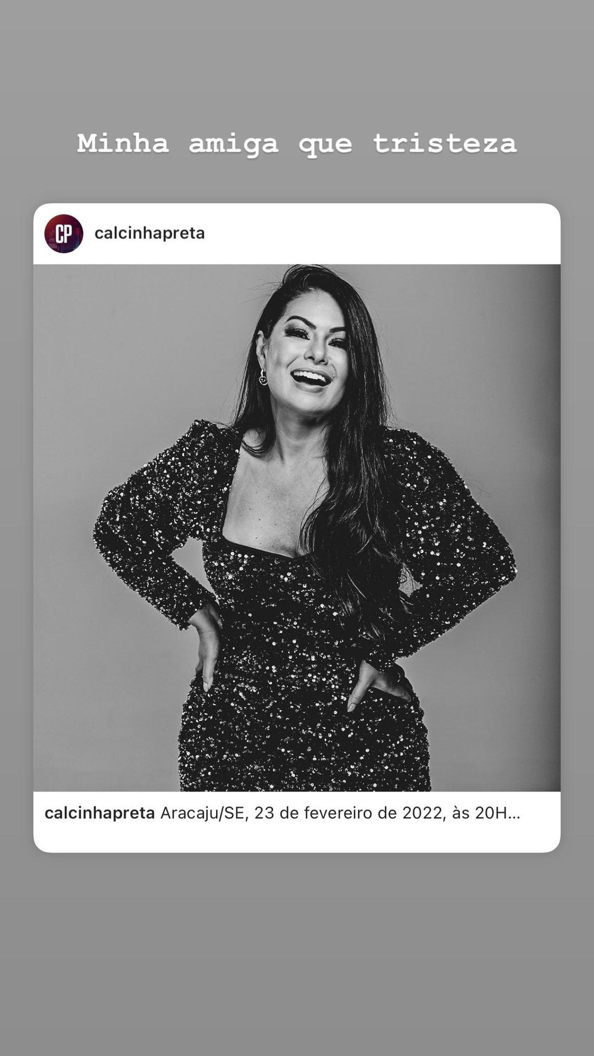 Paulinha Abelha: veja a repercussão da morte da cantora |  Música