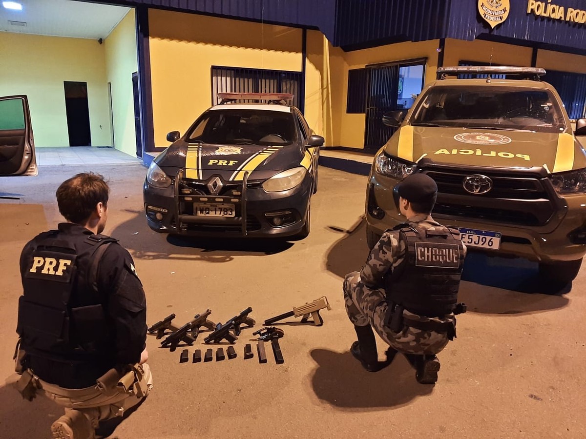 Casal é preso por tráfico internacional de armas na BR-386, em Sarandi ...