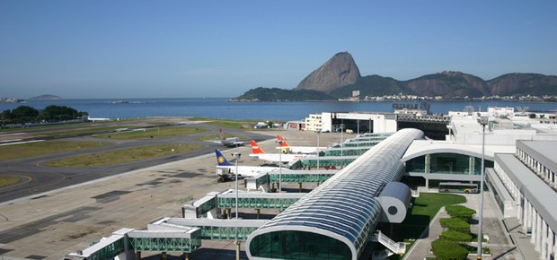 Aeroporto Santos Dumont (Foto: Divulgação / Infraero)