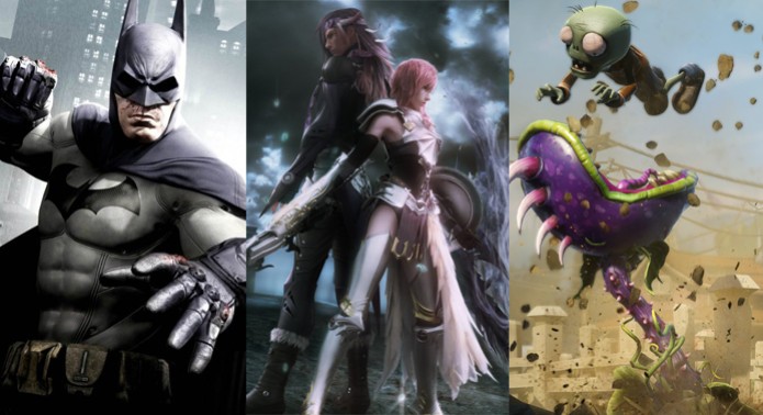 Batman, Final Fantasy e Plants v