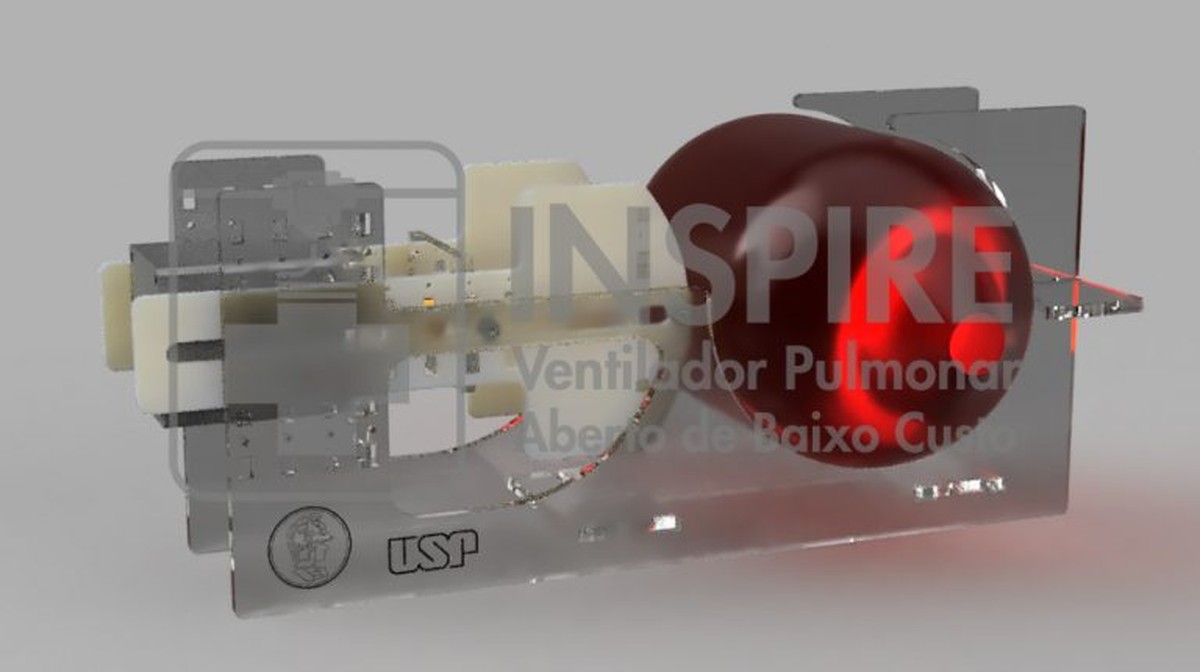 Coronavírus: Pesquisadores da USP criam ventilador pulmonar para emergências feito em 2 horas e 15 vezes mais barato