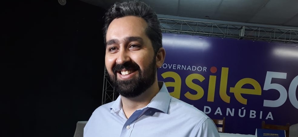 Basile Christopoulos, candidato a governador de Alagoas pelo PSOL (Foto: Roberta Batista/G1)