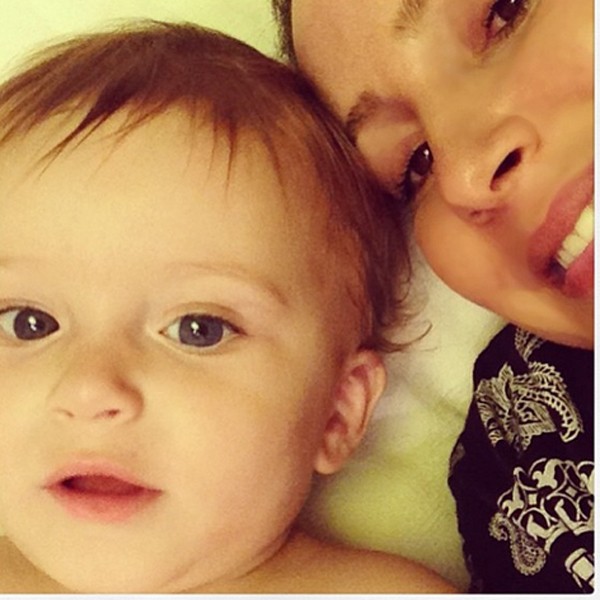Claudia Leitte e o filho Rafael (Foto: Reprodução/Instagram)