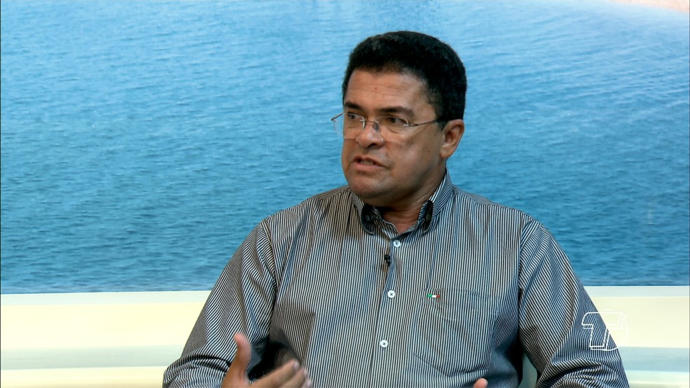 Prefeito de Alenquer, no oeste do ParÃ¡, Juraci Sousa (PPS) (Foto: ReproduÃ§Ã£o/TV TapajÃ³s)