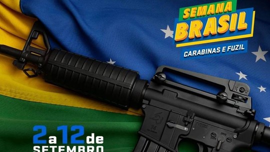 Propagandas irregulares de armas aumentaram no governo Bolsonaro