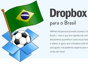 Dropbox ganhou uma versão do serviço em português (Foto: Reprodução)