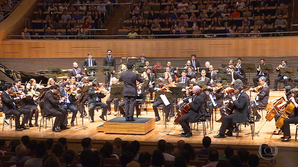 Orquestra Filarmônica de Minas Gerais; foto de arquivo — Foto: Reprodução/TV Globo