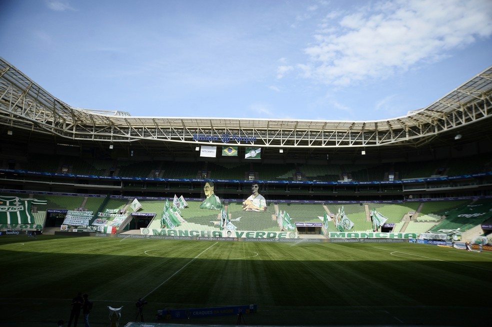 Quarentena mais rígida em São Paulo não deve afetar jogos de Palmeiras e Santos no Brasileirão