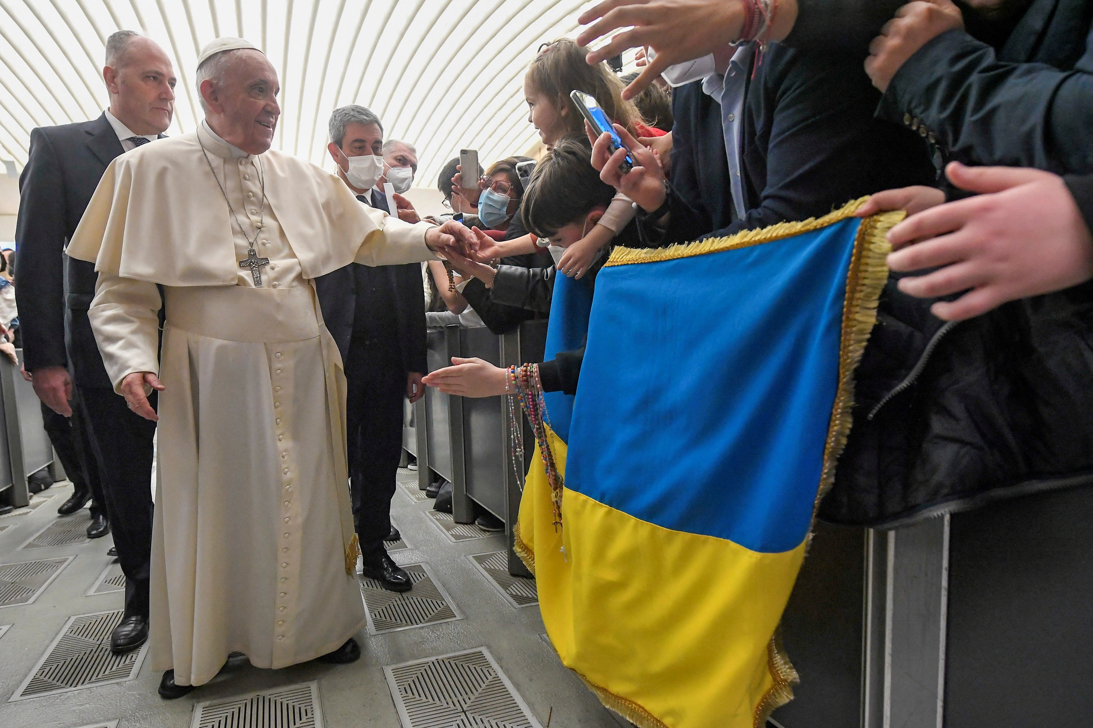 Papa Francisco denuncia 'martírio' da Ucrânia