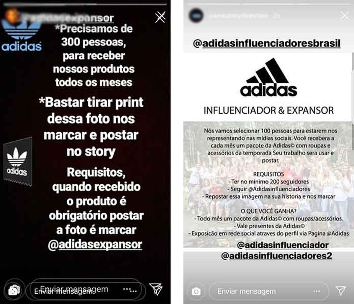 Oefening Stereotype gips Influenciador da Adidas: falsa promoção circula nas redes sociais | Redes  sociais | TechTudo