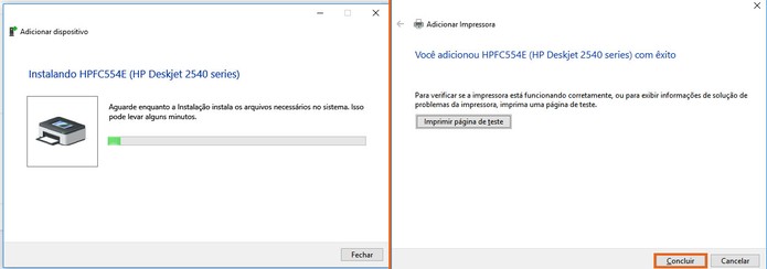 Conclua a adição do dispositivo wireless no computador (Foto: Reprodução/Barbara Mannara)