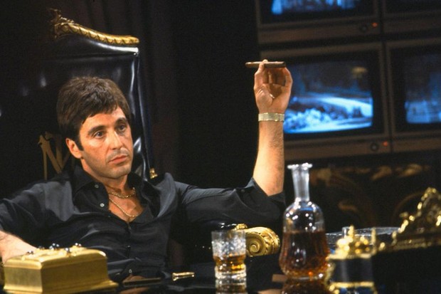 Al Pacino em cena de 'Scarface'  (Foto: reprodução)