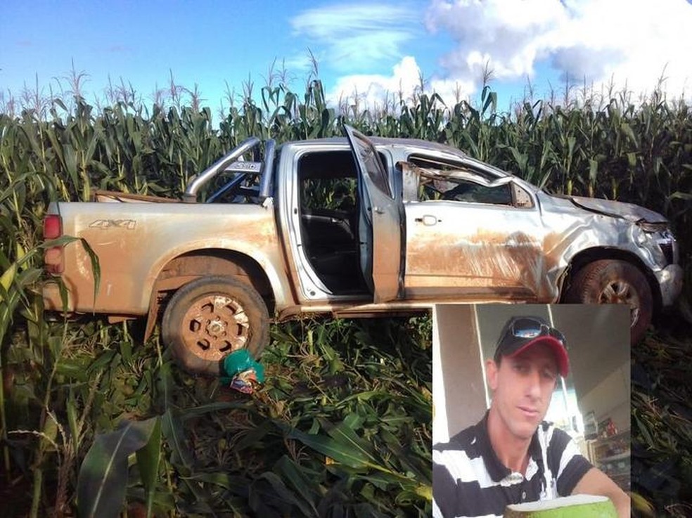 Empresário morreu em acidente em Nova Ubiratã — Foto: Polícia Militar de Mato Grosso