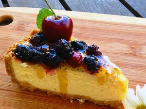 Cheesecake do Guga Rocha (Foto: Arquivo Pessoal)