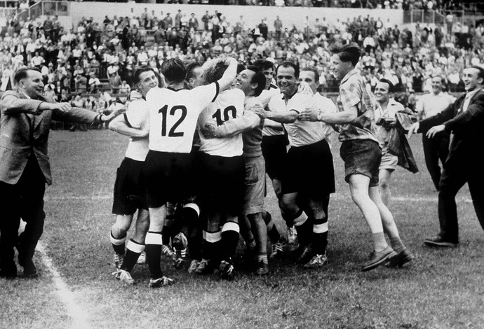 Copa do mundo: Alemanhã campeã 1954 (Foto: Getty Images)
