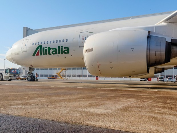 A empresa aérea Alitalia amargou perdas milionárias (Foto: Divulgação/Alitalia)