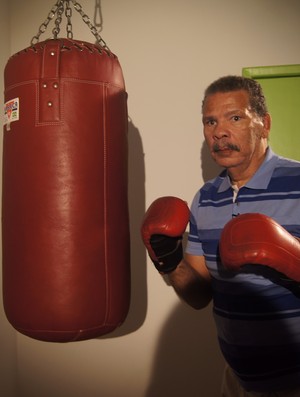 Maguila lutador hospital são paulo boxe (Foto: Amanda Kestelman)