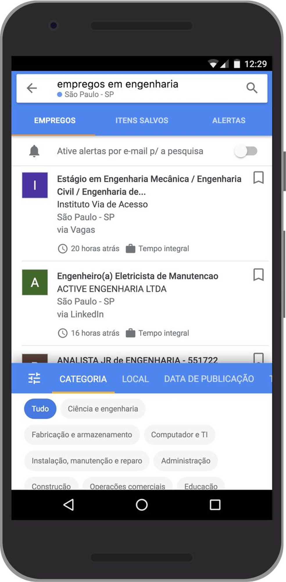 Google lança no Brasil serviço que reúne vagas de emprego anunciadas na internet (Foto: Divulgação)