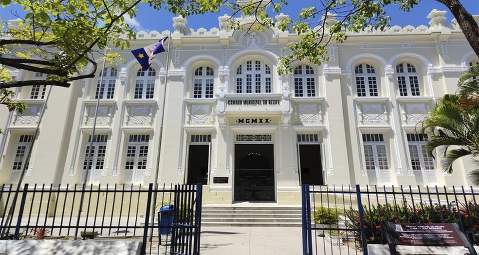 Câmara Municipal do Recife fica no Centro da capital pernambucana — Foto: Carlos Lima/Divulgação