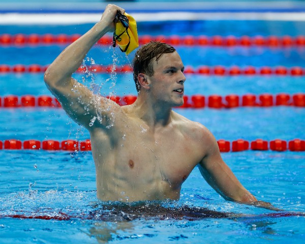 Kyle Chalmers, nadador australiano que foi medalhista de ouro no Rio 2016 (Foto: Getty Images)