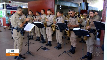 Rodoviária de Palmas recebe cantata de natal