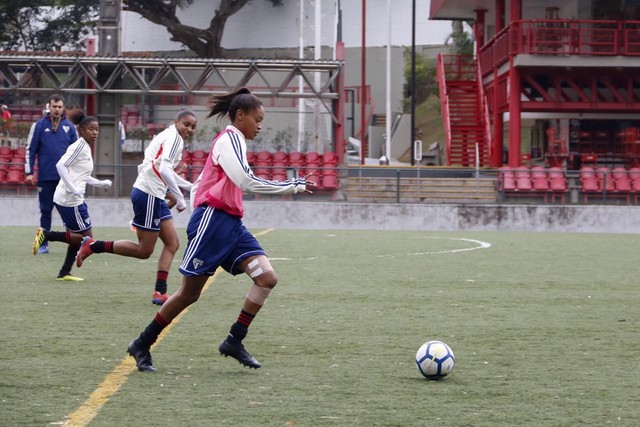 Com larga vantagem, São Paulo faz último treino antes da final do Brasileirão Feminino A2 contra o Cruzeiro