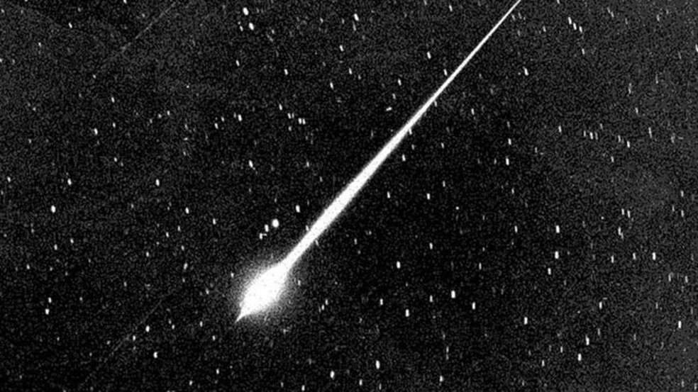 A chuva de meteoros da Eta Aquáridas tem seu período de maior visibilidade no início de maio. — Foto: Getty Images