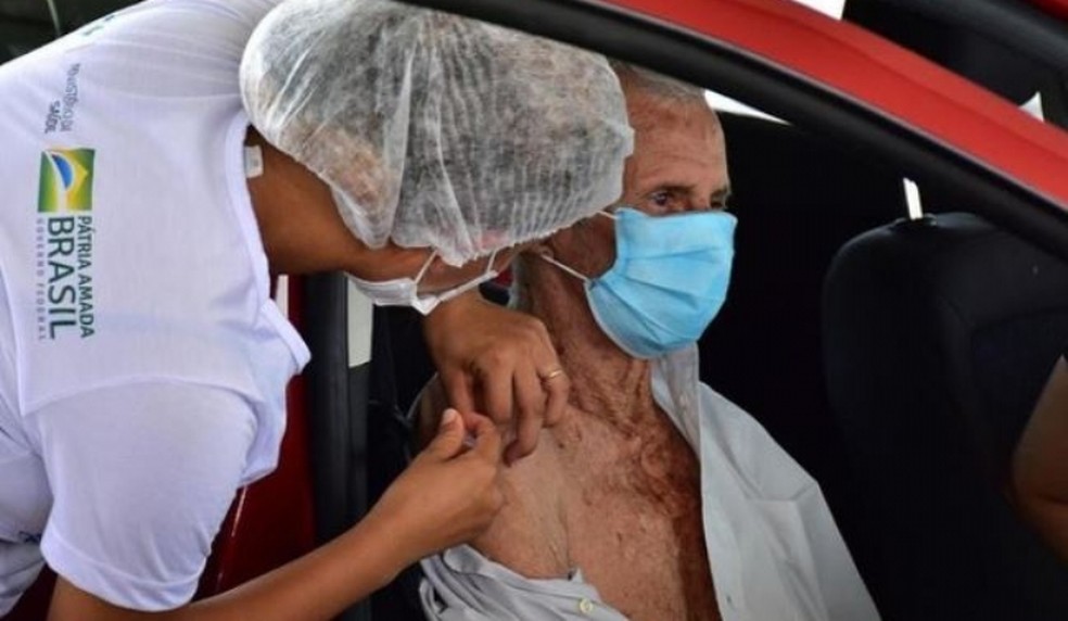 Vacinação contra Covid-19 para idosos contnua em São Luís — Foto: Divulgação