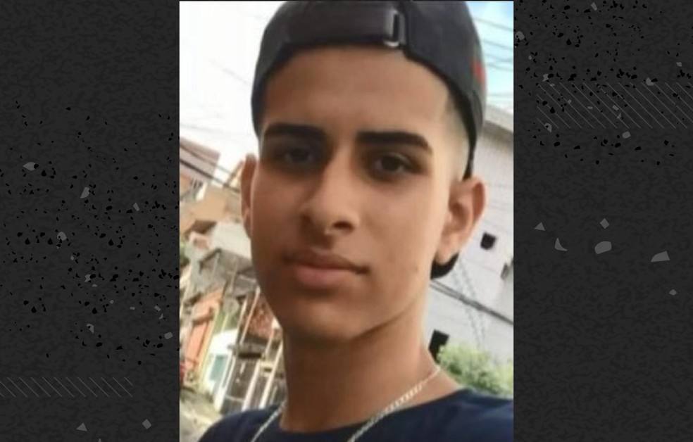 Rogério Ferreira da Silva Júnior, de 19 anos, morto durante abordagem policial em São Paulo — Foto: Reprodução/TV Globo