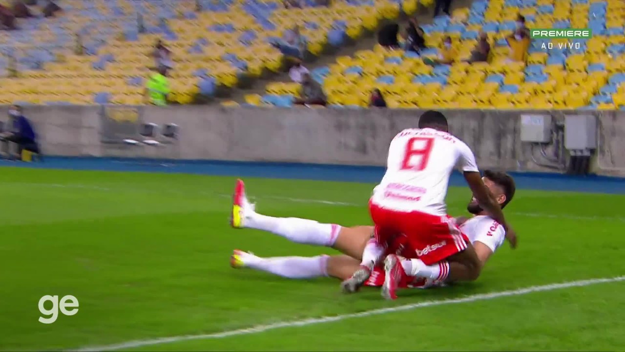 Gol de Yuri Alberto aos 18 minutos do 1º tempo