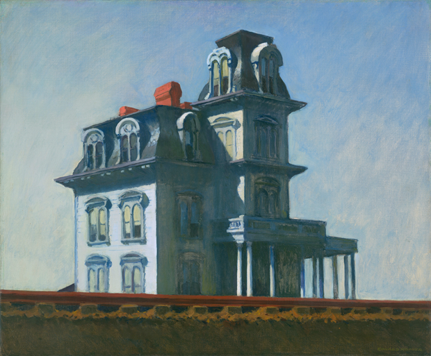 'Casa à Beira da Ferrovia', de Edward Hopper (Foto: Reprodução/Wikimedia Commons)