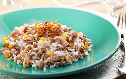 Receita De Arroz Com Lentilha E Atum Para Inovar No Card pio Casa E 