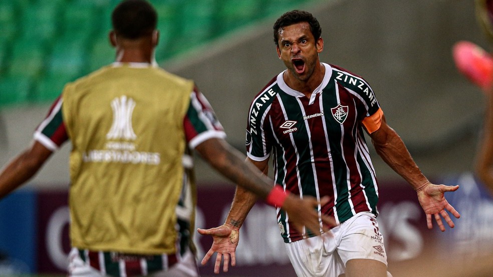 Fred marcou sete gols na Libertadores de 2021  Foto: Lucas Meron / Fluminense FC