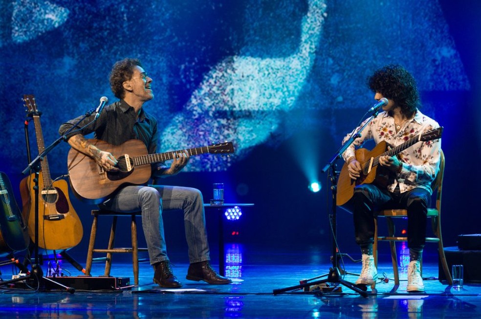 Nando Reis e Sebastio, que vo se apresentar no CCSP  Foto: Divulgao