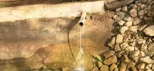 Vândalos esvaziam lago e furtam peixes, em Rio Branco do Sul