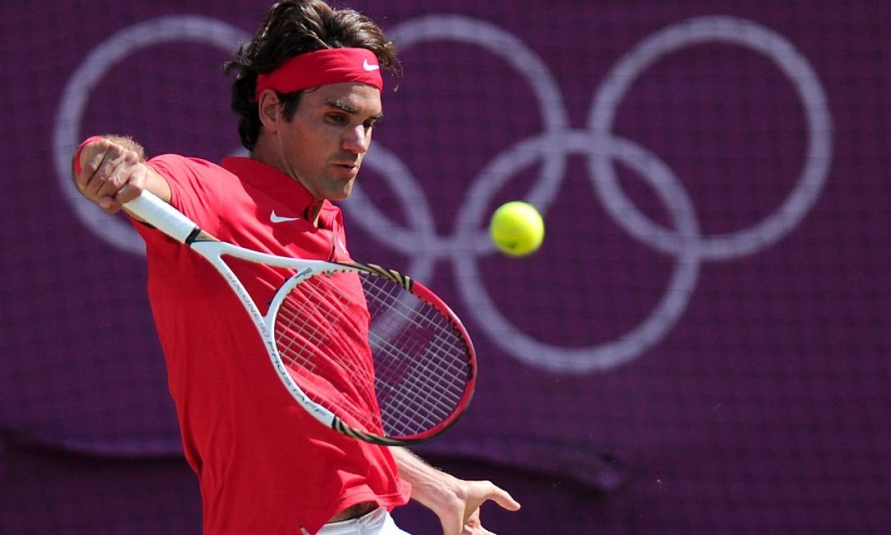 7º - Roger Federer (tenista): US$ 90 milhões — Foto: CARL COURT / AFP