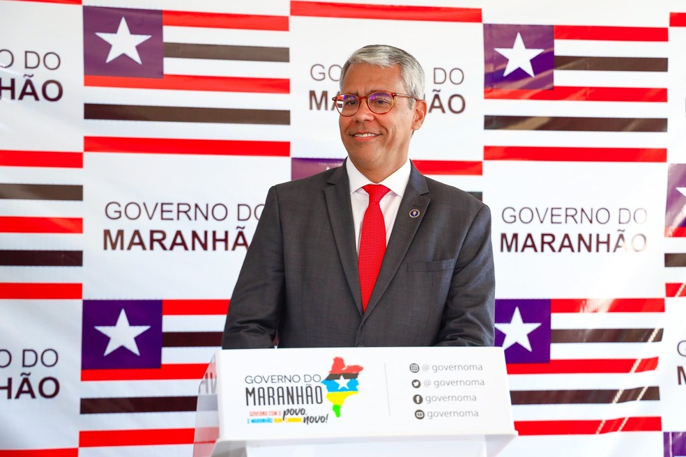 Desembargador Paulo Veltem assume interinamente o governo do Maranhão  — Foto: Divulgação/Governo do Maranhão