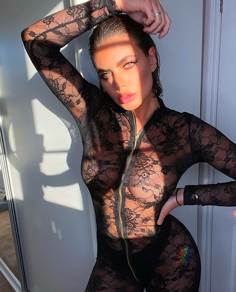 A modelo Megan Barton (Foto: Instagram)