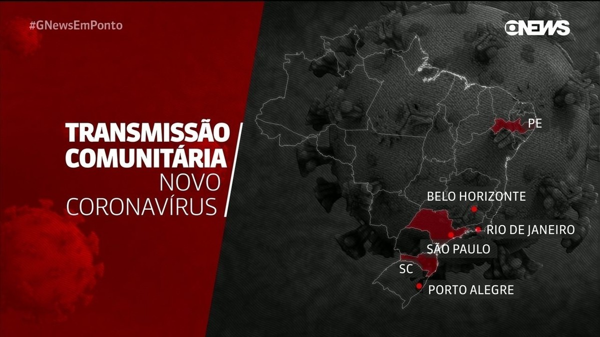 Casos de coronavírus no Brasil em 20 de março | Coronavírus | G1