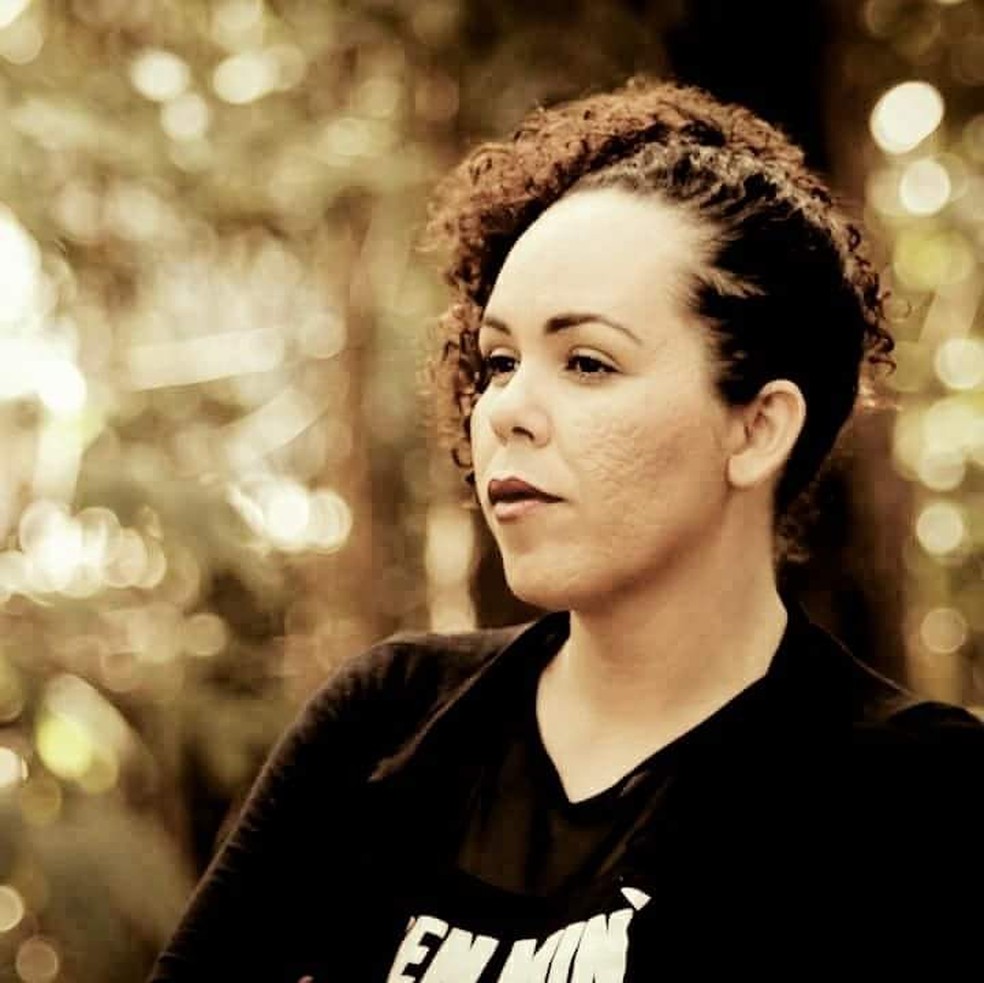 Kalyne Lima, rapper do Sinta a Liga Crew â Foto: Leo Thomas/DivulgaÃ§Ã£o